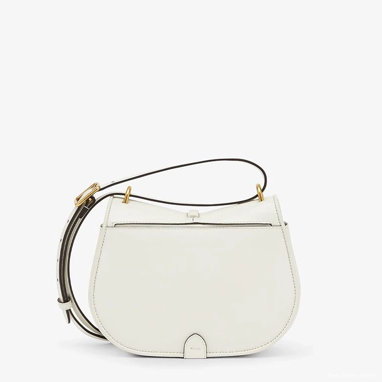 Cheap HOT Mini C'mon Leather Calf Fendi In White Bag 0715